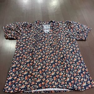 Women's V-neck blouses. Size XL, but fits like L